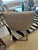 Modern Creamy Leather Sheepskin & Chrome Modern Chair For Sale - Image 3 of 8