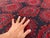 Vintage Afghan Ersari Sarouk Gul Tribal Rug - 5'11" X 3'9" For Sale - Image 9 of 12