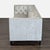 Traditional Lexington Camille 3-Seat Tufted Sofa in Silver Velvet Fabric For Sale - Image 3 of 9