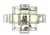 1980s Beveled Leaded Glass Mirror 11 Cube 3 Tier Tealite Votive Candle Holder by the Working Glass, Berkeley, Ca For Sale - Image 5 of 7