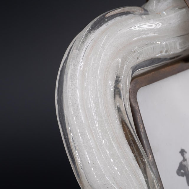 Murano Glass Photo Frame by Archimede Seguso for Seguso Vetri D'arte, 1940s For Sale - Image 14 of 18
