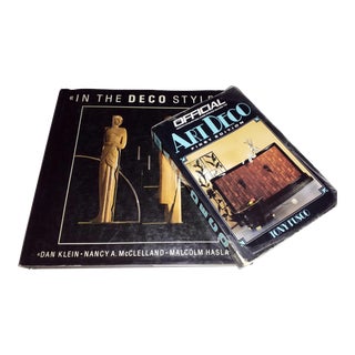 In the Art Deco Style Book and Art Deco Identification Book - 2 Piece Set For Sale