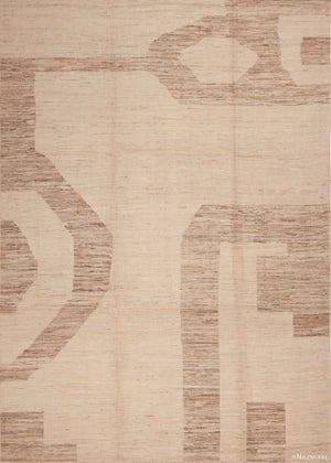 Nazmiyal Collection Modern Ivory Rug