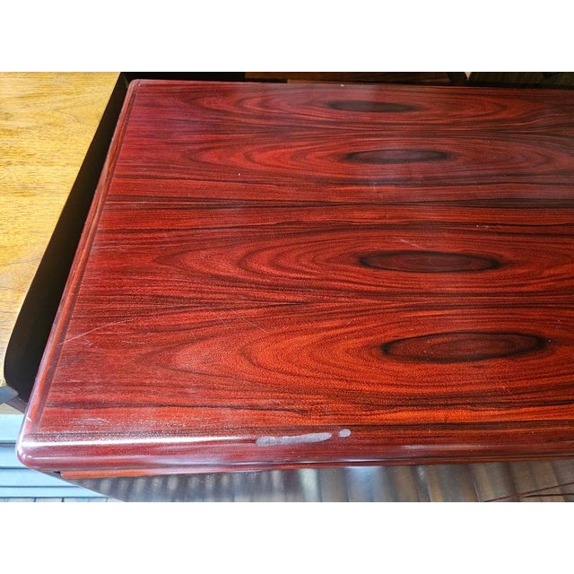 Mid 20th Century Vintage Mobican Danish Modern Style Rosewood Gentleman's Chest For Sale - Image 5 of 10