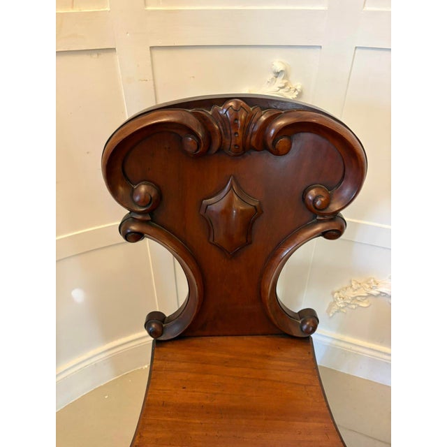 Antique Victorian Mahogany Side Chairs, 1860, Set of 2 For Sale - Image 15 of 17