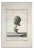 Nicola Fiorillo, Profile of Ancient Roman Bust, Etching, Late 18th-Century For Sale