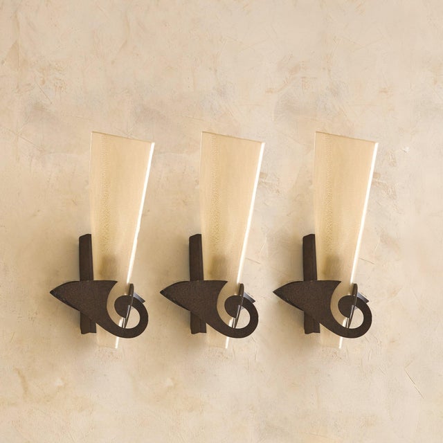 Modern Italian 'Phantom' Sconce by Jean-François Crochet for Sergio Terzani, 1980s For Sale - Image 3 of 9