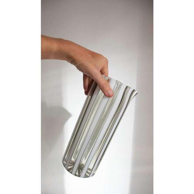 Modern Italian Murano Glasses and Pitcher by Mariana Iskra, 2004s, Set of 7 For Sale - Image 3 of 18