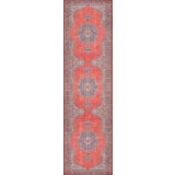 Turkish Momeni Afshar Runner Rug - 2′3″ × 7′6″ For Sale