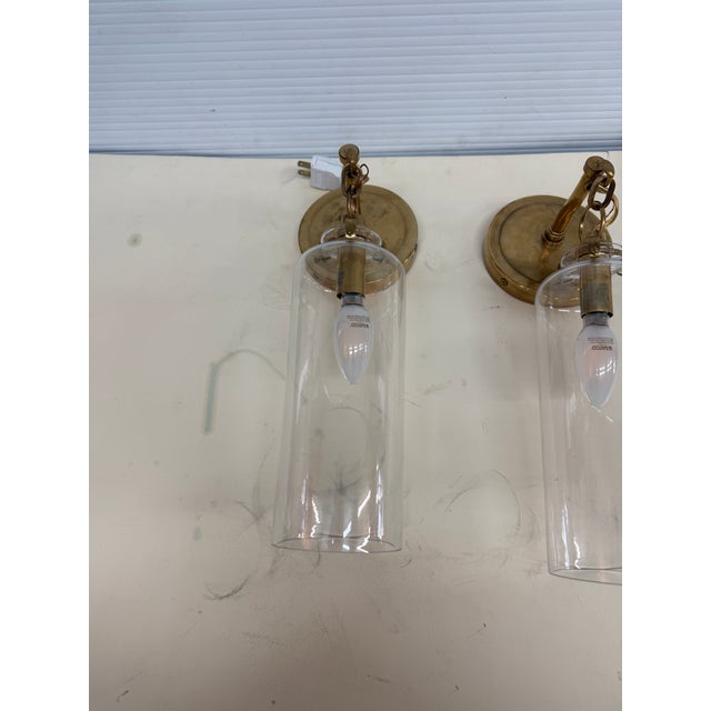 Metal Thomas O'Brien for Visual Comfort Katie Wall Sconces, Pair For Sale - Image 7 of 12