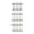 Iron Fence Antique Wrought and Cast Iron - Collection of Three Sections For Sale