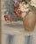 Textile Vintage Impasto Floral Oil Painting on Canvas, Signed "A. Sweeting" For Sale - Image 7 of 16