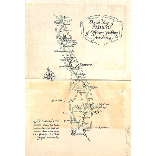 White "One River: Or Trout and Grayling Fishing" 1952 Carey, h.e. For Sale - Image 8 of 12