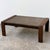 Vintage Belgian Modern Brutalist Oak and Fossil Slate Coffee Table, 1970s For Sale - Image 9 of 16