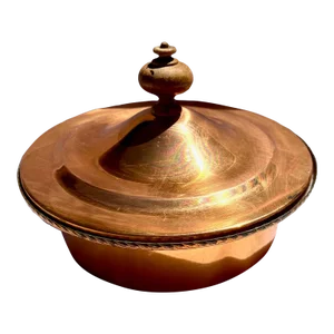 Vintage Buehner-Wanner Copper Chaffing Dish W/Insert-A Set
