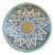 Ceramic Plate W/ Andalusian Motif For Sale