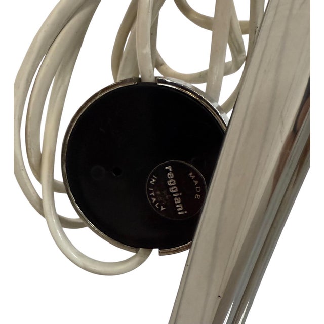 Mid-Century Italian Modern Goffredo Reggiani Chrome Floor Lamp For Sale - Image 9 of 10