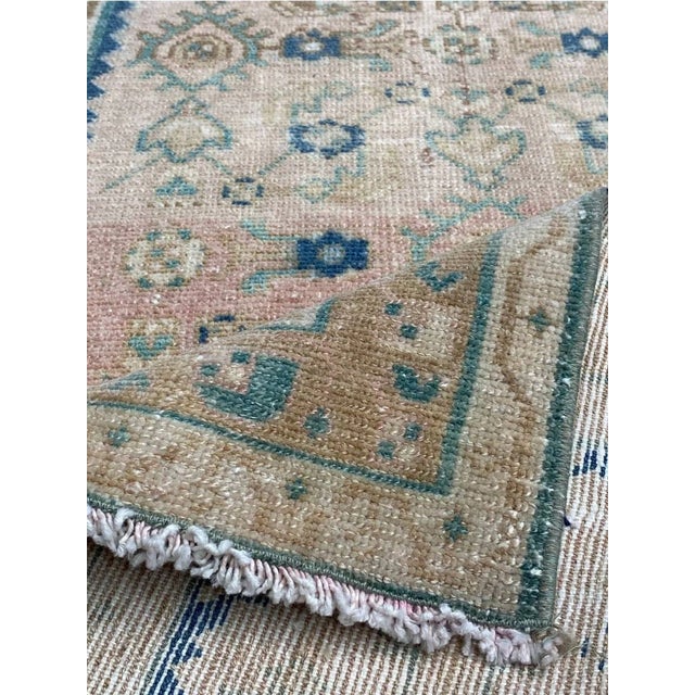 1960s Vintage Old Persian Hamedan Runner Rug 3x13 For Sale - Image 4 of 10