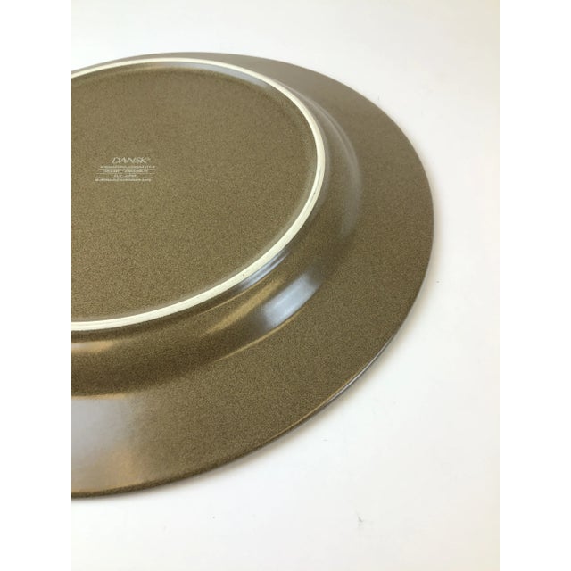 Ceramic Vintage Dansk International Design “Origami” Serving Plate For Sale - Image 7 of 10
