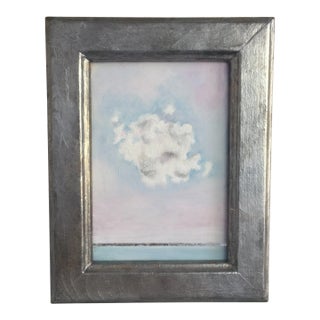 Tiny Cloud, Original Oil Painting by Natalie Mitchell/Sette Design For Sale