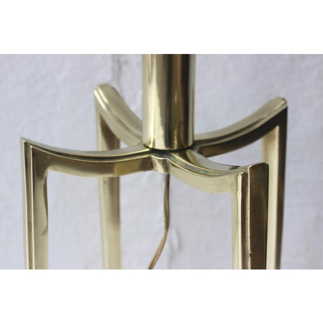 Mid-Century Modern Bronze Grasshopper Floor Lamp For Sale - Image 3 of 13