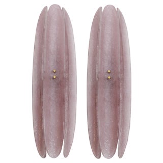 Italian Murano Glass Sconces, Set of 2 For Sale