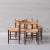 Mid-Century Dordogne Dining Chairs attributed to Charlotte Perriand, Set of 4 For Sale - Image 12 of 12