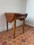 Early 20th Century Vintage Oak Drop-Leaf Side Table For Sale - Image 5 of 9