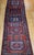 Textile Antique Northwest Persian Runner Rug, Hand-Knotted Wool, Geometric Medallions Pattern, 3x10, Blue & Red For Sale - Image 7 of 15
