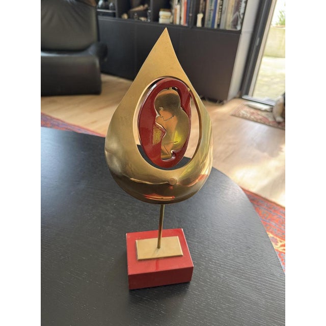 Abstract Bronze Sculpture by Laurent Rioux For Sale - Image 4 of 9