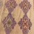Kilim Rug With Embroidered Purple Diamonds and Star Border For Sale - Image 10 of 13
