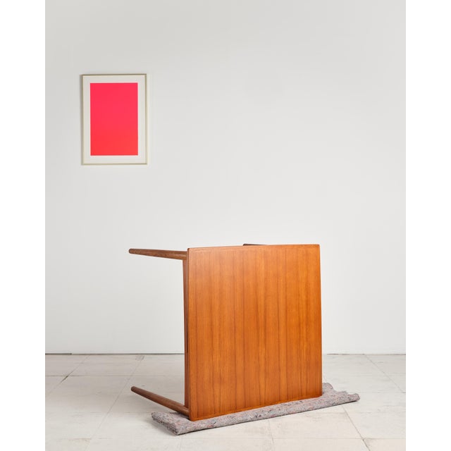 Mid-Century Modern Danish Extendable Dining Table in Teak by Spoul Hundevad for Hundevad & Co, 1960s For Sale - Image 6 of 18