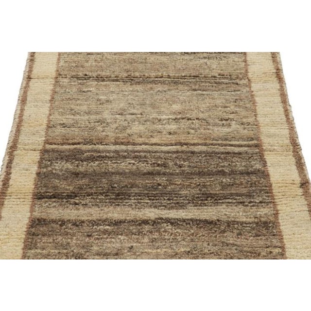 This vintage 3x6 Persian Gabbeh runner rug is the latest grand entry to Rug & Kilim’s curation of rare tribal pieces....