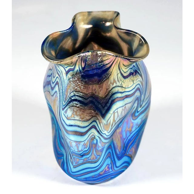 Art Nouveau Glass Vase by Loetz, 1890s For Sale - Image 5 of 9