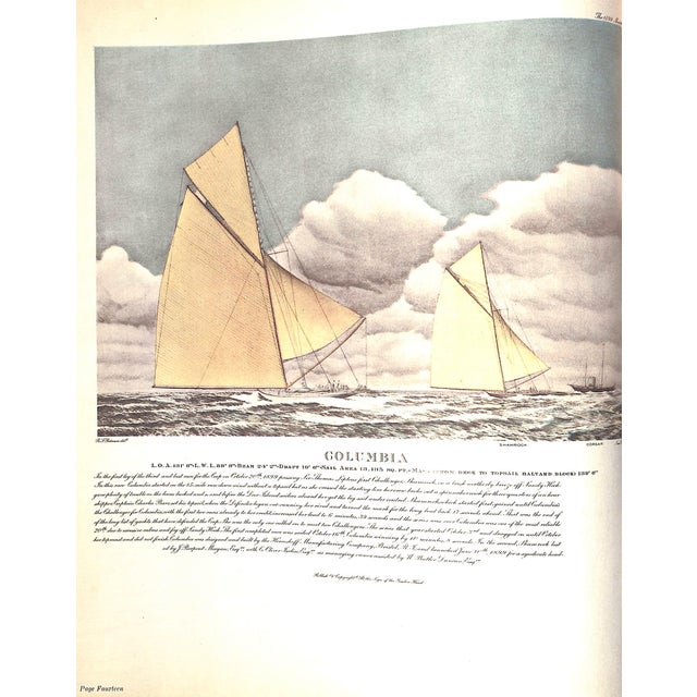 Traditional "Yachts by Herreshoff Designers and Builders of Sailing and Power Craft" 1934 For Sale - Image 3 of 12