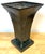 Gilbert Poillerat Monumental French Moderne Verdigris Bronze Vase , Manner of Gilbert Poillerat For Sale - Image 4 of 18