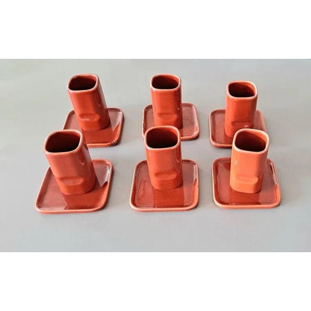 Mid-Century Modern Tea and Espresso Set by Ceramica Franco Pozzi Milano - 13 Pieces For Sale - Image 3 of 8