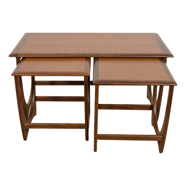 Mid-Century Nesting Tables by Victor Wilkins for G-Plan, United Kingdom, 1960s, Set of 3 For Sale