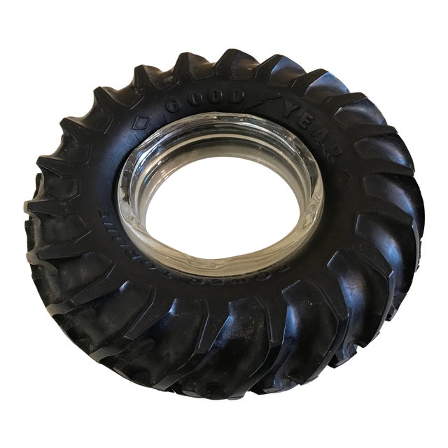 Vintage Goodyear Tire Ashtray Chairish