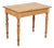 19th Century Danish Pine Side Table With Turned Legs For Sale