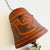 Terra Cotta Rose Cabat Pottery Bird Wind Bell For Sale - Image 8 of 10