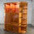 Mid to Late 20th Century Scandinavian Modern Teak Lighted Bookcase Display or Entertainment Cabinet For Sale - Image 11 of 18