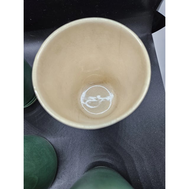 1960s Set of 6, Lovatts England Glazed Ceramic Stoneware Cups For Sale - Image 5 of 7