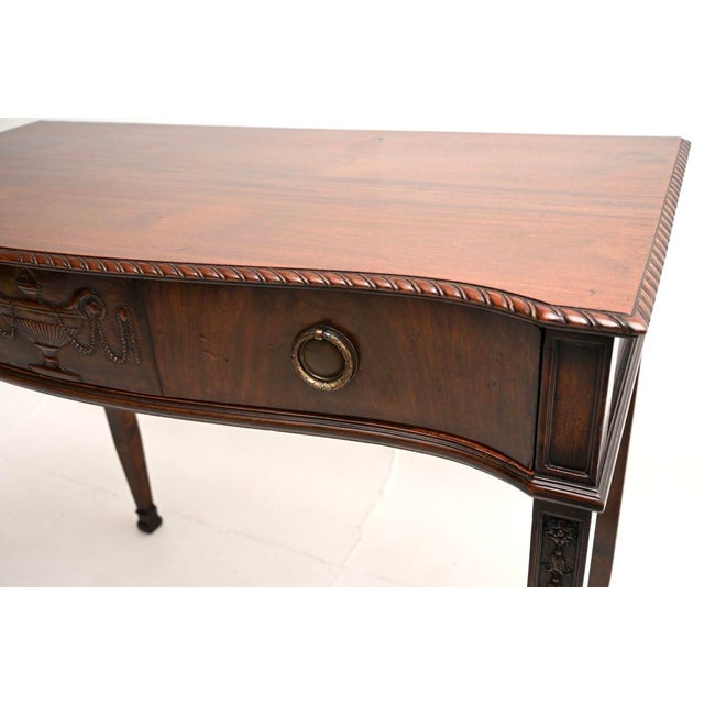 Antique Edwardian Console Table from Maple and Co., 1900 For Sale - Image 9 of 11