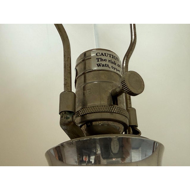 Nambé Lighting Sculptural Table Lamp, Vintage For Sale In San Francisco - Image 6 of 12