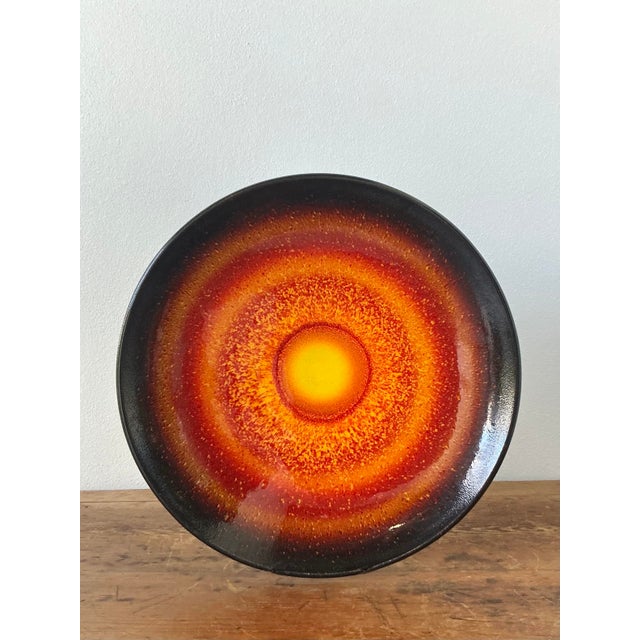 Poole Pottery Vintage English Poole Glazed Ceramic Platter For Sale - Image 4 of 12