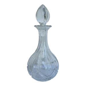 Vintage 1990’s Art Deco Revival Gorham Crystal Decanter