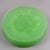 Art Deco Jobling Jade Green Fircone Uranium Glass Plates, 1930s, Set of 6 For Sale - Image 4 of 13