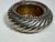 Tribal Early 20th Century Moroccan Berber Silver Anklet Converted to Brass-Lined Catchall For Sale - Image 3 of 9