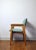 Danish Armchair solid oak frame, backrest and seat with new upholstery Kvadrat Tonica 933. Nice vintage condition, frame...